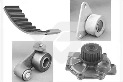 Водяной насос + комплект зубчатого ремня HUTCHINSON купить